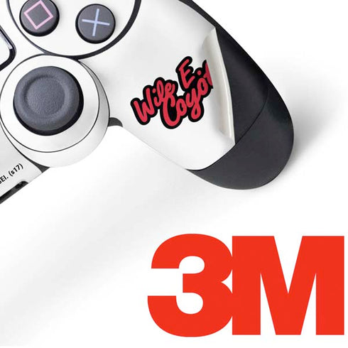 Looney Tunes Retro Wile E Coyote PS4 Controller Skin