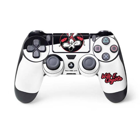 Looney Tunes Retro Wile E Coyote PS4 Controller Skin