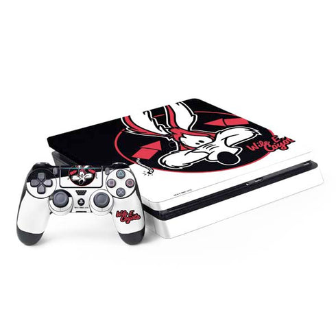 Looney Tunes Retro Wile E Coyote PlayStation PS4 Skins