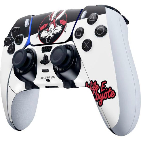 Looney Tunes Retro Wile E Coyote PS5 DualSense Edge Pro Controller Skin