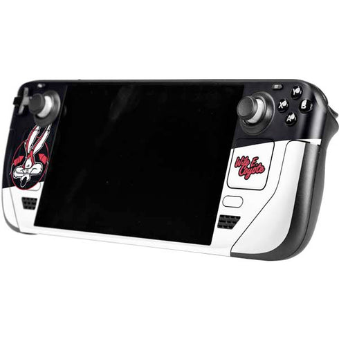 Looney Tunes Retro Wile E Coyote Steam Deck Handheld Gaming Computer Skin