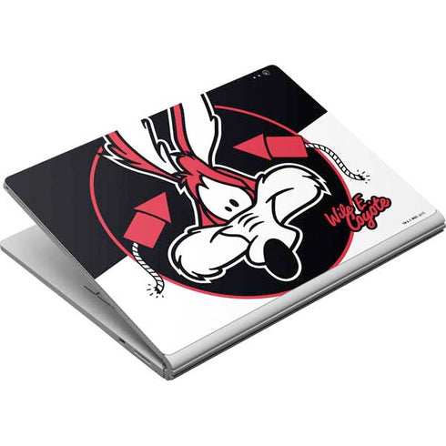 Looney Tunes Retro Wile E Coyote Surface Book Skin