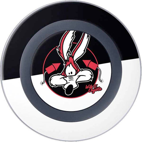 Looney Tunes Retro Wile E Coyote Wireless Charger Skin