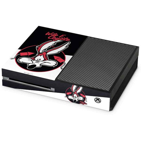Looney Tunes Retro Wile E Coyote Xbox One Console Skin