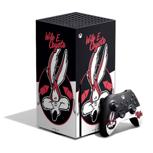 Looney Tunes Retro Wile E Coyote Xbox Series X Bundle Skin