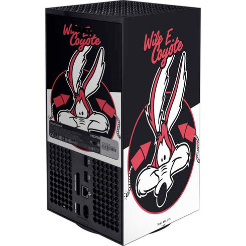 Looney Tunes Retro Wile E Coyote Xbox Series X Bundle Skin