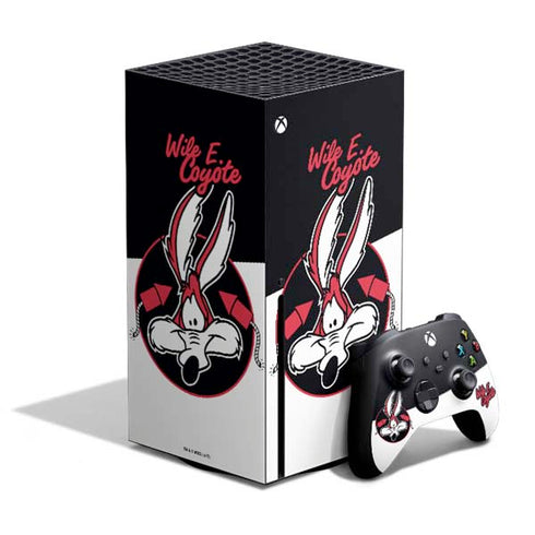 Looney Tunes Retro Wile E Coyote Xbox Series X Skins