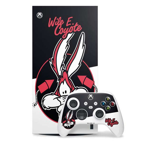 Looney Tunes Retro Wile E Coyote Xbox Series X Skins