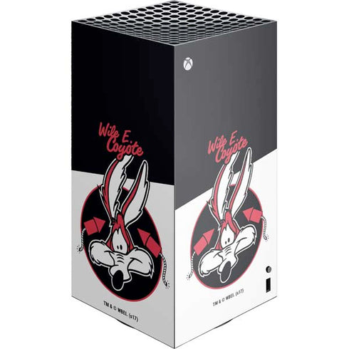Looney Tunes Retro Wile E Coyote XBox Series X Digital Edition Console Skin