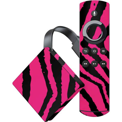 Retro Zebra Amazon Fire TV Skin