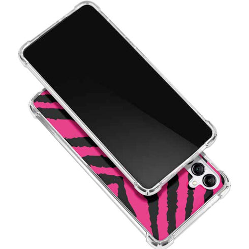 Retro Zebra Gabb Phone 4 Clear Case