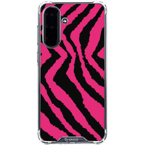 Retro Zebra Galaxy A36 5G Clear Case