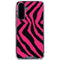 Retro Zebra Galaxy A36 5G Clear Case