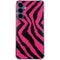Retro Zebra Galaxy A55 5G Clear Case