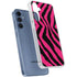 Retro Zebra Galaxy A55 5G Clear Case