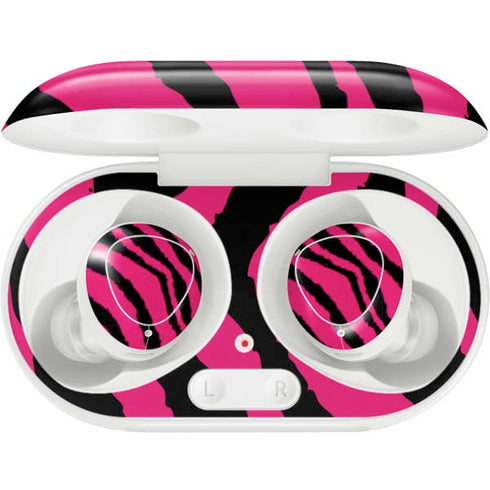 Retro Zebra Galaxy Buds Plus Skin