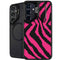 Retro Zebra Galaxy S24 FE Kickstand Case