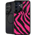 Retro Zebra Galaxy S24 FE Kickstand Case