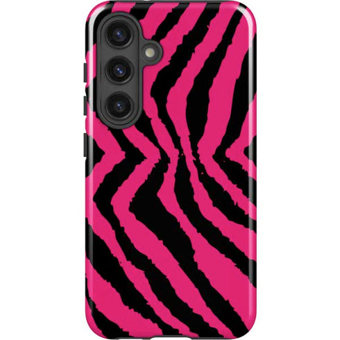 Retro Zebra Galaxy S25 Impact Case