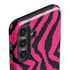 Retro Zebra Galaxy S25 Impact Case