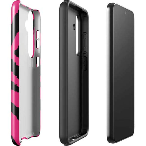 Retro Zebra Galaxy S25 Impact Case