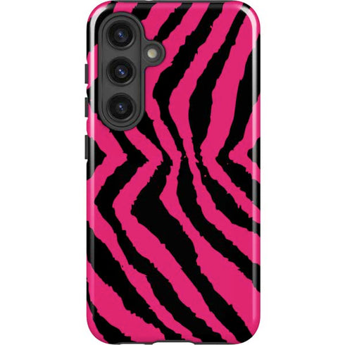 Retro Zebra Galaxy S25 Plus Impact Case