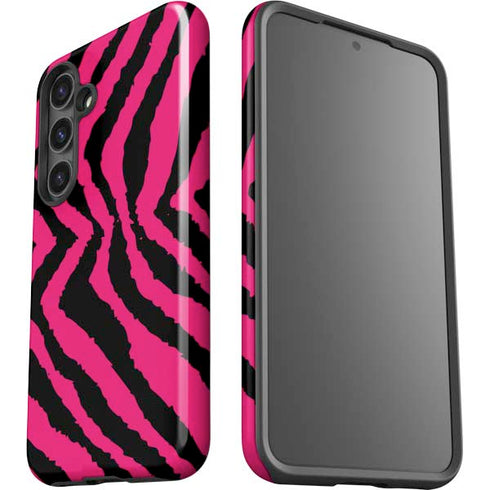 Retro Zebra Galaxy S25 Plus Impact Case
