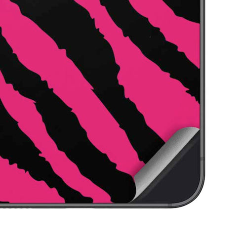 Retro Zebra Galaxy S24 Skin