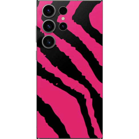 Retro Zebra Galaxy S24 Ultra Skin