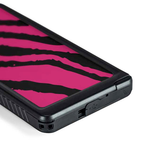 Retro Zebra Galaxy S24 Ultra Waterproof Case