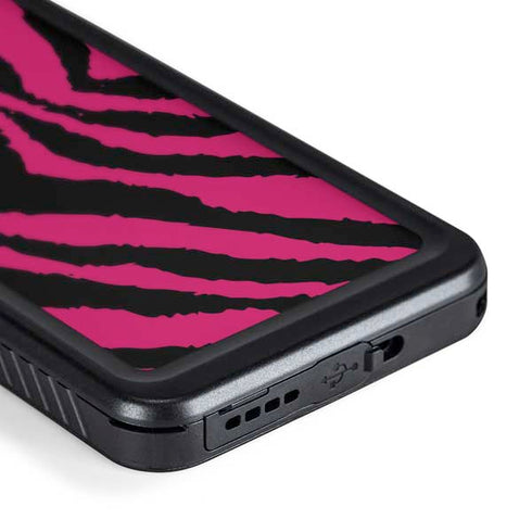 Retro Zebra Galaxy S24 Waterproof Case