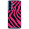 Retro Zebra Galaxy S25 Clear Case