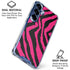 Retro Zebra Galaxy S25 Clear Case