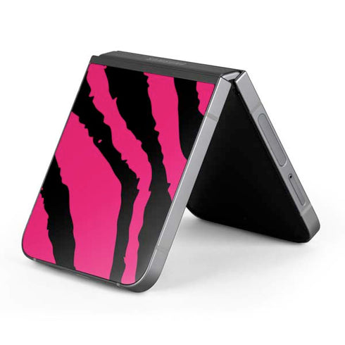 Retro Zebra Galaxy Z Flip6 Skin