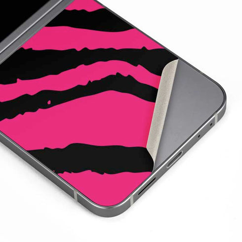 Retro Zebra Galaxy Z Flip6 Skin