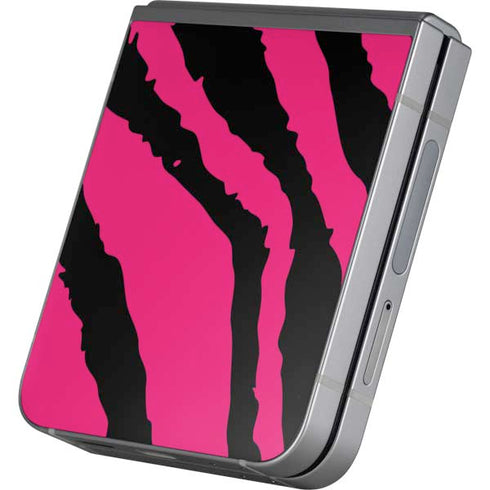 Retro Zebra Galaxy Z Flip6 Skin