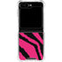 Retro Zebra Galaxy Z Flip6 Clear Case