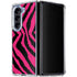 Retro Zebra Galaxy Z Fold5 5G Clear Case