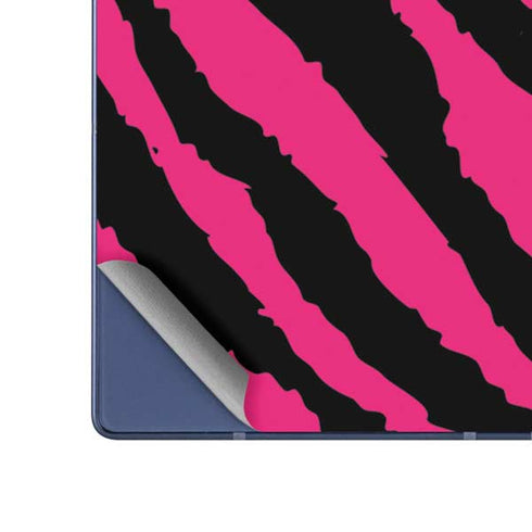 Retro Zebra Galaxy Z Fold6 Skin