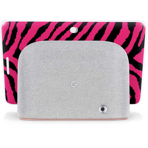 Retro Zebra Google Home Hub Skin