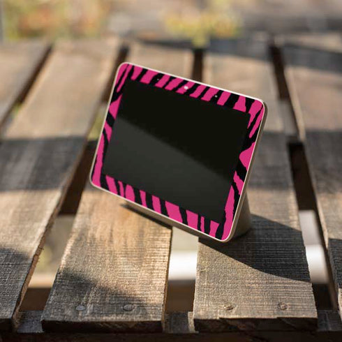 Retro Zebra Google Home Hub Skin