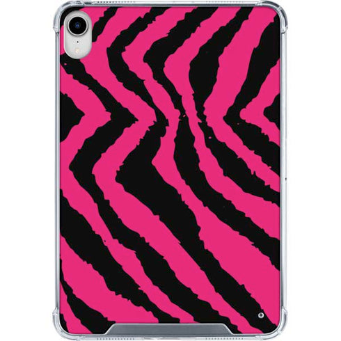 Retro Zebra iPad 11th Gen (2025) Clear Case