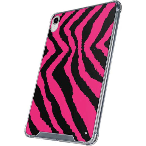 Retro Zebra iPad 11th Gen (2025) Clear Case