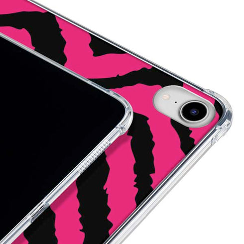 Retro Zebra iPad 11th Gen (2025) Clear Case