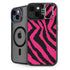 Retro Zebra iPhone 13 Kickstand Case