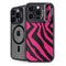 Retro Zebra iPhone 13 Pro Kickstand Case
