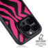 Retro Zebra iPhone 14 Pro Max Kickstand Case