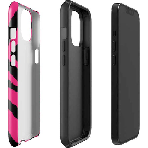 Retro Zebra iPhone 15 Impact Case