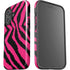 Retro Zebra iPhone 16 Impact Case