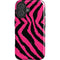 Retro Zebra iPhone 16 Magsafe Impact Case